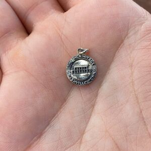 Vintage Bates & Klinke 925 Sterling Silver "The Hermitage Nashville Tenn" Charm